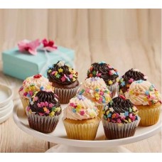 Mini Springtime Cupcake Bouquet